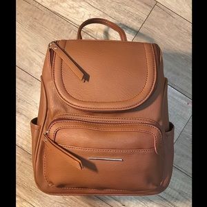 (NEW) Brown Mini Backpack